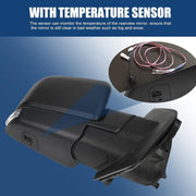 DURAFORCE Passenger Right Side Door Mirror Power + Lamp 8 Pins For 15-20 Ford F-150