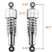 DURAFORCE 10.5" Rear Shocks Absorbers Lowering For 1980-UP Harley Davidson Touring FLT/FLH