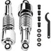 DURAFORCE 10.5" Rear Shocks Absorbers Lowering For 1980-UP Harley Davidson Touring FLT/FLH