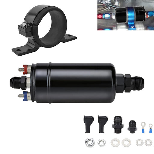 DURAFORCE Universal External Inline Electric High Pressure Fuel Pump E85 0580254044 Black