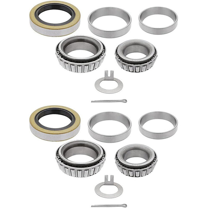 DURAFORCE (2) Trailer Wheel Bearing Fits For L68149 L44649 3500# 1.719'' Spindle #84 Axle