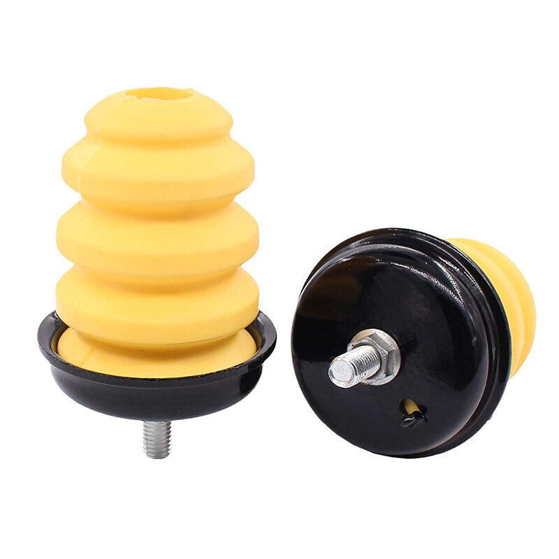 DURAFORCE Pair of 2 Rear Axle Rubber Bump Stops for Chevy Silverado GMC Sierra 1500