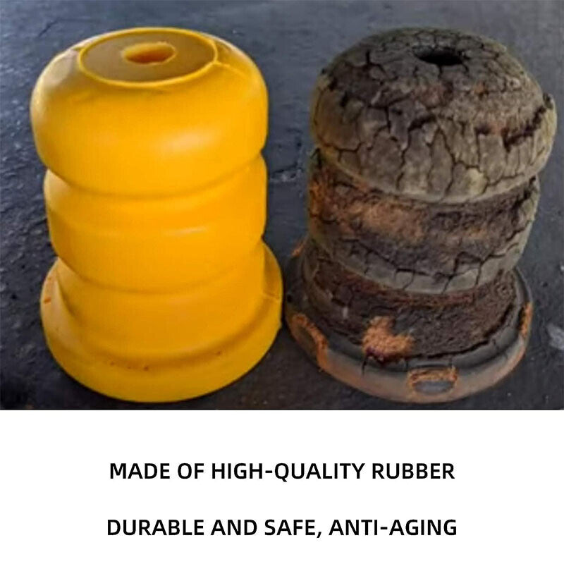 DURAFORCE Pair of 2 Rear Axle Rubber Bump Stops for Chevy Silverado GMC Sierra 1500