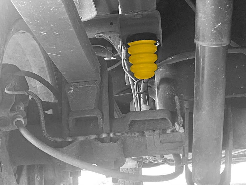 DURAFORCE Pair of 2 Rear Axle Rubber Bump Stops for Chevy Silverado GMC Sierra 1500