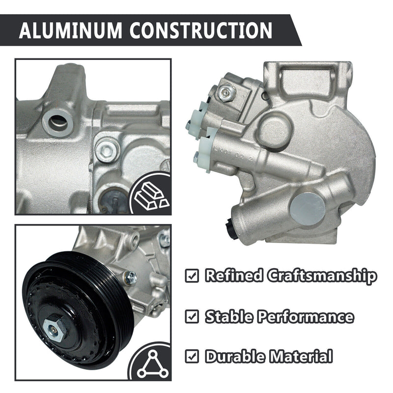 DURAFORCE AC Compressor with Clutch Fit For Toyota Corolla 2011 2012 2013 447260-3373