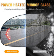 DURAFORCE For 07-13 Cadillac Chevrolet Tahoe GMC Yukon Mirror Glass Heated Signal Driver S