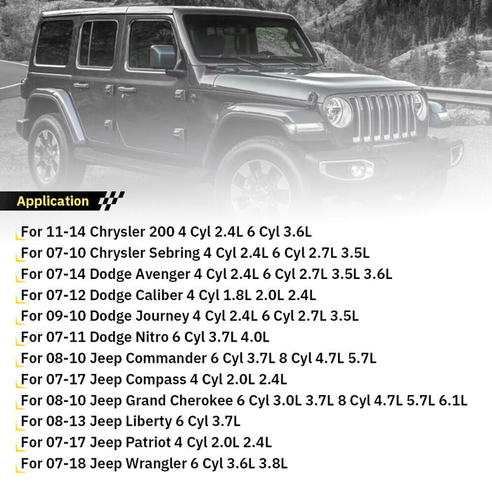 DURAFORCE NEW Clock Spring For Jeep Wrangler JK 2007-2018 With Angle Sensor Steering Wheel