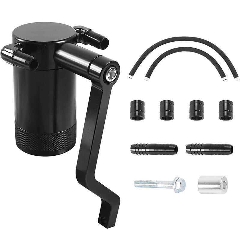 DURAFORCE Catch Can Air Oil Separator Z-Bracket For Chrysler Dodge Charger Challenger 2011