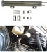DURAFORCE 2" x 15" Polished STAINLESS Steel Radiator Overflow Tank Universal