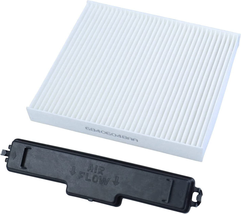DURAFORCE Cabin Air Filter & Filter Access Door for Dodge Ram 1500 2500 3500 68318365AA US