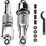 DURAFORCE 10.5" Rear Shocks Lowering Kit Adjustable For Harley Touring Road King Electra