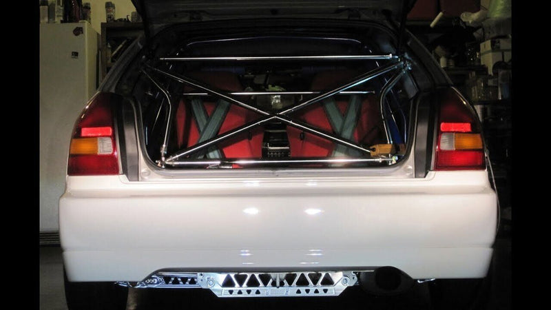 DURAFORCE Rear Lower Subframe Tie Bar Billet For 1992-1995 Honda Civic EG Del Sol Aluminum