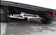 DURAFORCE Rear Lower Subframe Tie Bar Billet For 1992-1995 Honda Civic EG Del Sol Aluminum