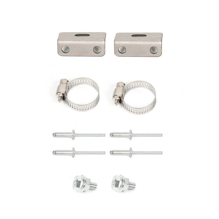 DURAFORCE 3 X 16 Radiator Coolant Over Flow Tank Can Polished Stainless Steel 50 3'' X 16'