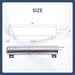 DURAFORCE 3 X 16 Radiator Coolant Over Flow Tank Can Polished Stainless Steel 50 3'' X 16'