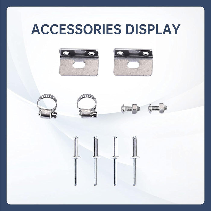 DURAFORCE 3 X 16 Radiator Coolant Over Flow Tank Can Polished Stainless Steel 50 3'' X 16'