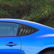 DURAFORCE Window Side Louver Cover Carbon Fiber Look For Toyota 86 Scion FR-S Subaru BRZ