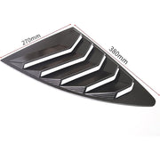 DURAFORCE Window Side Louver Cover Carbon Fiber Look For Toyota 86 Scion FR-S Subaru BRZ