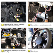 DURAFORCE Clock Spring Fit For Jeep Wrangler JK 2007-2018 With Angle Sensor Steering Wheel