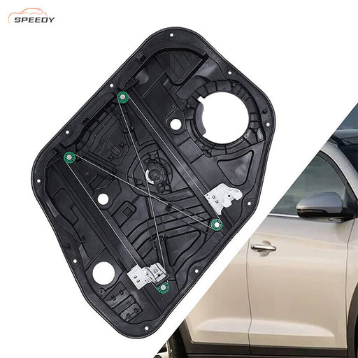 DURAFORCE New Front Left Driver Side Window Regulator 82471-D3010 For 16-20 Hyundai Tucson