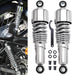 DURAFORCE 10.5" Slammer Rear Absorber Shocks Lowering Kit For 84-UP Harley Touring FLHR
