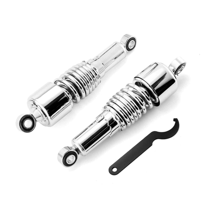 DURAFORCE 10.5" Slammer Rear Absorber Shocks Lowering Kit For 84-UP Harley Touring FLHR