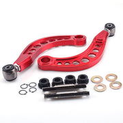 DURAFORCE New For 2006-2011 Honda Civic Adjustable Rear Upper Camber Control Arm Kit Red