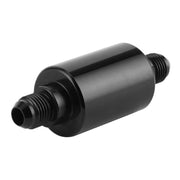 DURAFORCE Universal 6AN Inline Fuel Filters Removable and Replaceable Black