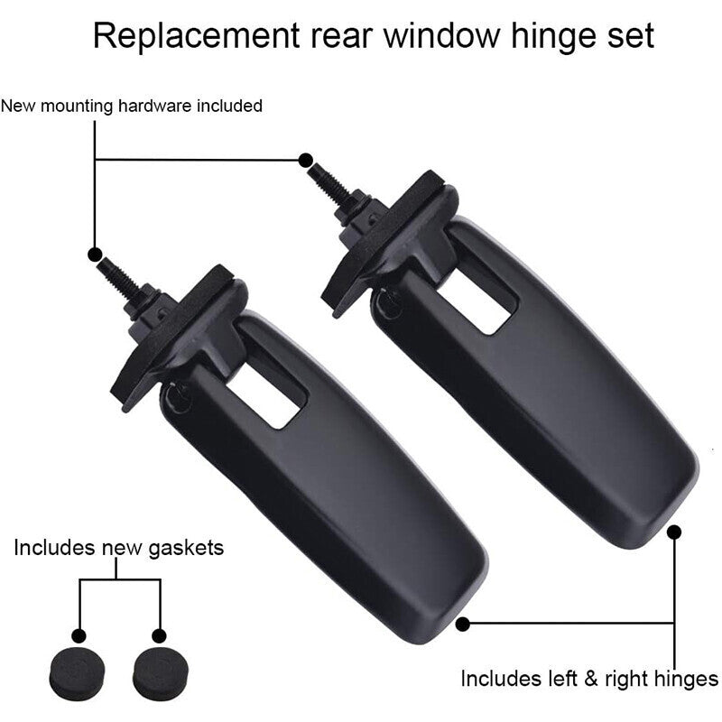 DURAFORCE Rear Liftgate Window Glass Hatch Hinge for 2008-2012 Ford Escape Mariner Tribute