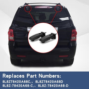 DURAFORCE Rear Liftgate Window Glass Hatch Hinge for 2008-2012 Ford Escape Mariner Tribute