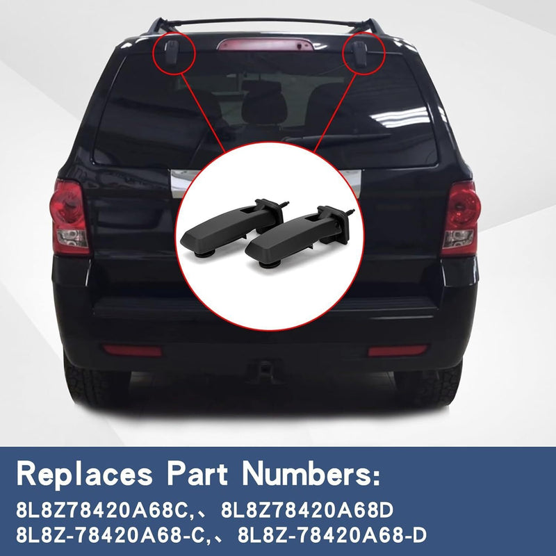 DURAFORCE Rear Liftgate Window Glass Hatch Hinge for 2008-2012 Ford Escape Mariner Tribute