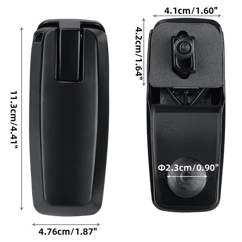 DURAFORCE Rear Liftgate Window Glass Hatch Hinge for 2008-2012 Ford Escape Mariner Tribute