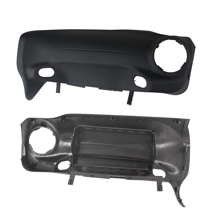 DURAFORCE For 2015-2018 Jeep Wrangler JK Passenger Side Dashboard Cover Dash Panel Black