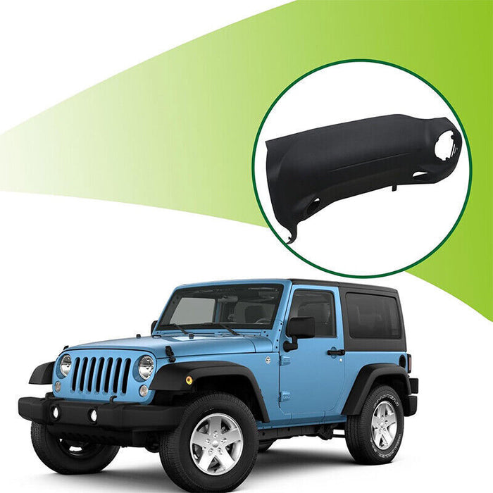 DURAFORCE For 2015-2018 Jeep Wrangler JK Passenger Side Dashboard Cover Dash Panel Black