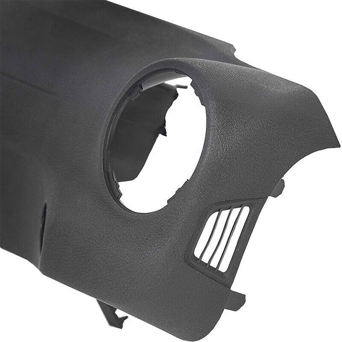 DURAFORCE For 2015-2018 Jeep Wrangler JK Passenger Side Dashboard Cover Dash Panel Black