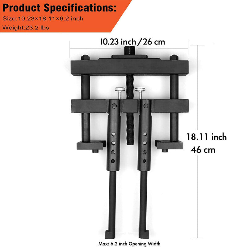DURAFORCE Universal Cylinder Liner Puller Tool for Caterpillar CAT Mack 3376015 PT-6400-C