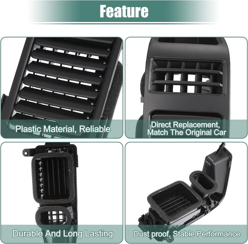 DURAFORCE NEW Left Dash A/C Vent Grille for 2004-2006 Nissan Titan Armada 68421-7S000