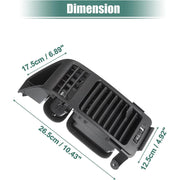 DURAFORCE NEW Left Dash A/C Vent Grille for 2004-2006 Nissan Titan Armada 68421-7S000