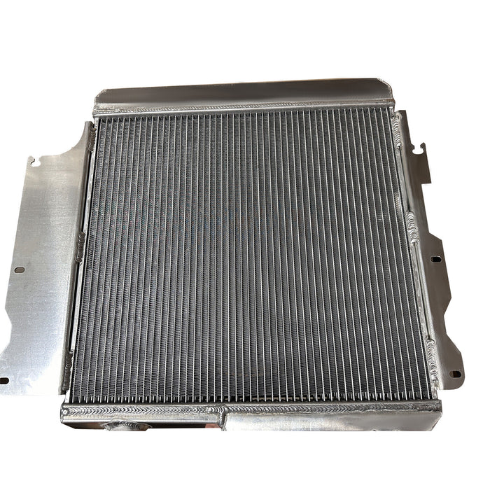 DURAFORCE 3 Row Radiator+Fan Aluminum Shroud Relay For Jeep 1987-2006 Wrangler TJ YJ L4 L6
