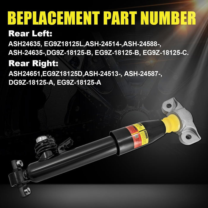 DURAFORCE 2PCS Rear L+R Shock Absorber Struts For Lincoln MKZ 2013-2020 Gas Electric