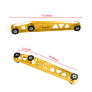 DURAFORCE BILLET REAR BRACE SUBFRAME CONTROL ARM LCA TIE BAR KITS FOR HONDA CIVIC 92-95 EG