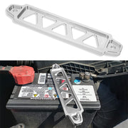 DURAFORCE SL Aluminum Car Battery Tie Down Brace Holder Mount Bracket Kit With J-Hooks