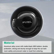 DURAFORCE New Black Vapor Edition Fuel Gas Door For 2008-2019 Dodge Challenger 68250120AA