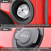 DURAFORCE New Black Vapor Edition Fuel Gas Door For 2008-2019 Dodge Challenger 68250120AA