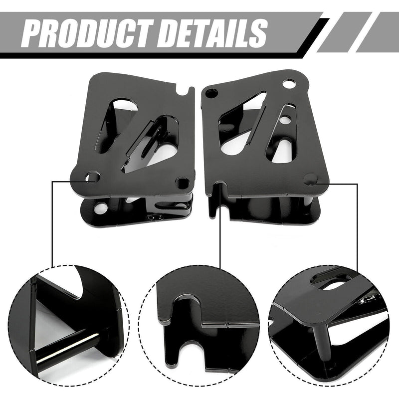 DURAFORCE 5" DROP DOWN BRACKET KIT FOR SNOWEX AND WESTERN ULTRAMOUNT PLOWS