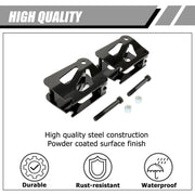 DURAFORCE 5" DROP DOWN BRACKET KIT FOR SNOWEX AND WESTERN ULTRAMOUNT PLOWS