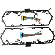 DURAFORCE For Ford F250 F350 7.3 Valve Cover Gaskets Inner Injector Glow Plug 8 Glow Plugs