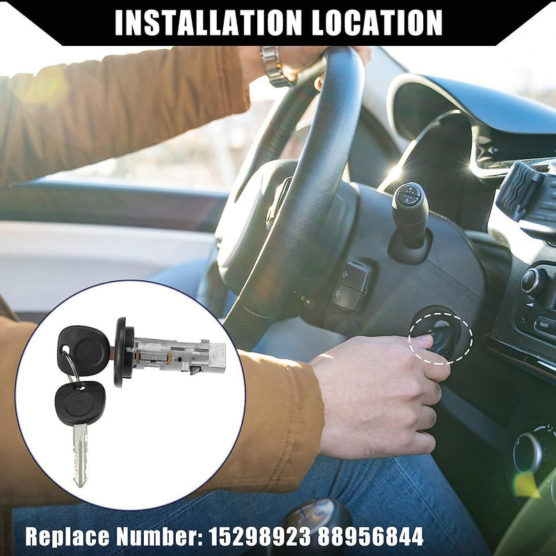 DURAFORCE Ignition Lock Cylinder+Key For 01-07 Buick Cadillac Chevy GM Olds Hummer Pontiac