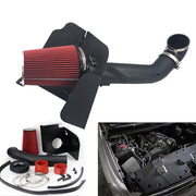 DURAFORCE BLACK ALUMINUM COLD AIR INTAKE & HEAT SHIELD FOR 09-14 SILVERADO/YUKON 1500
