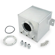 DURAFORCE 2L High Flow Swirl Fuel Surge Tank AN6 Aluminum w/ 044 External Fuel Pump